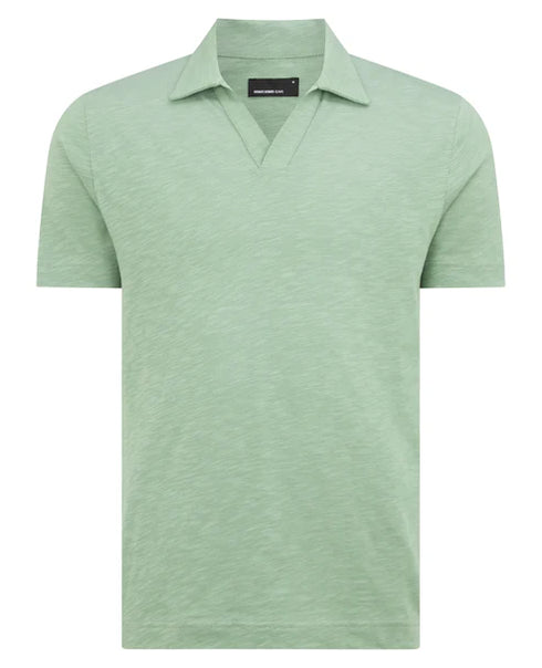 Remus Uomo V-Neck Shirt Light Green